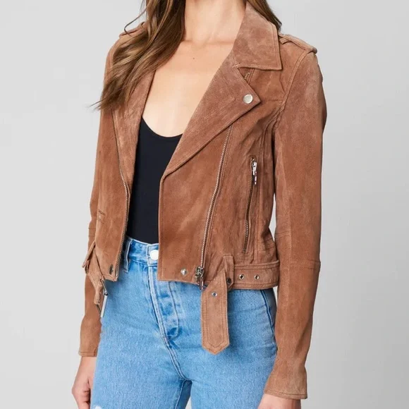 Blank NYC Suede Leather Moro Jacket - Picture 6 of 10